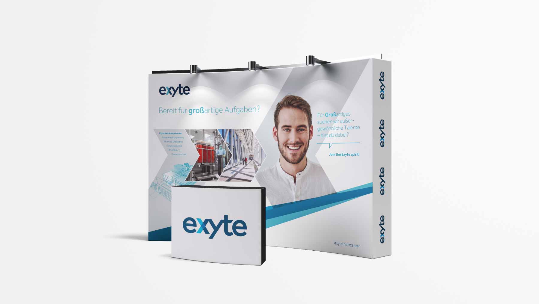 Messestand Grafikdesign