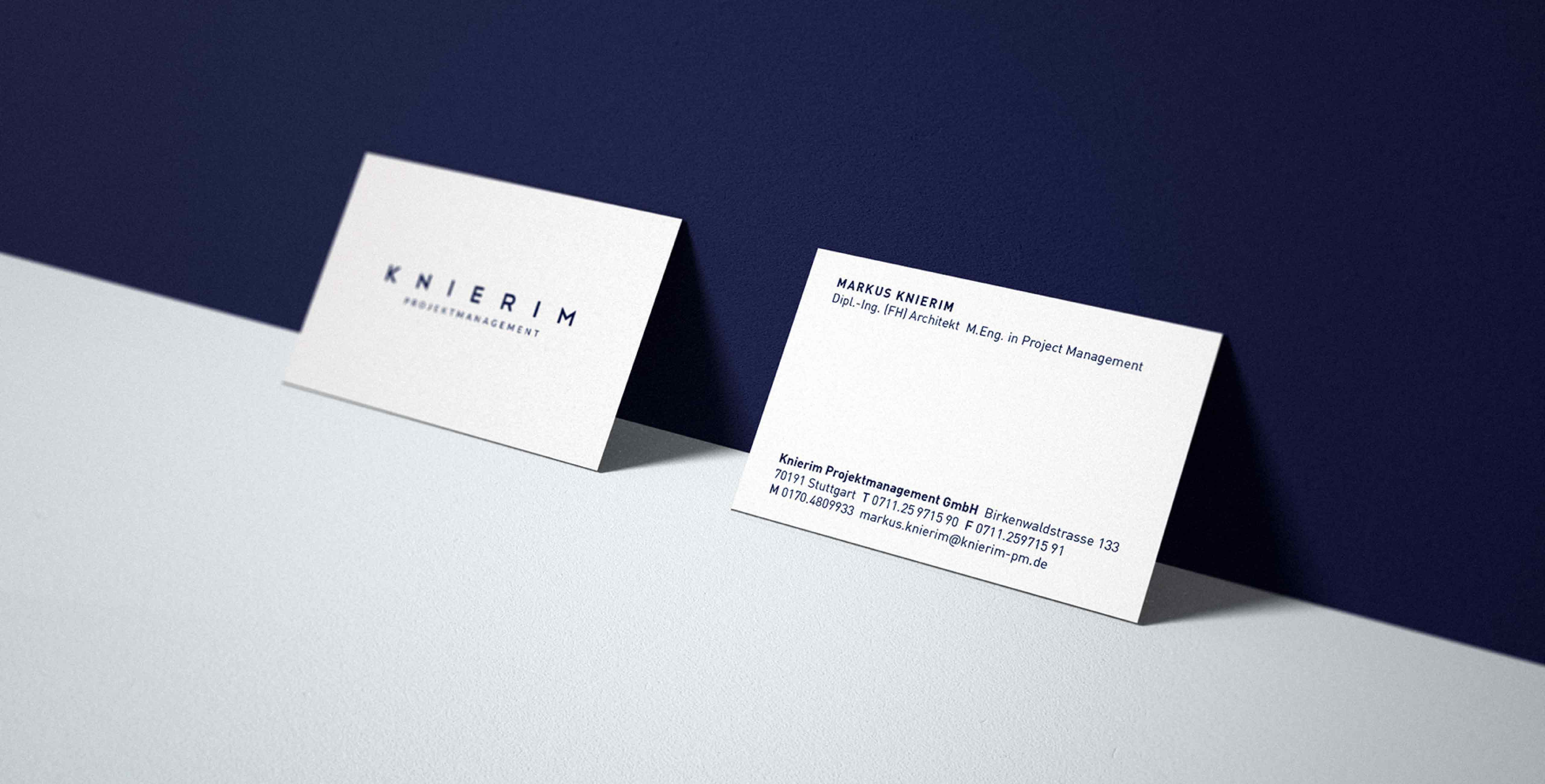 Knierim Projektmanagement Corporate Design