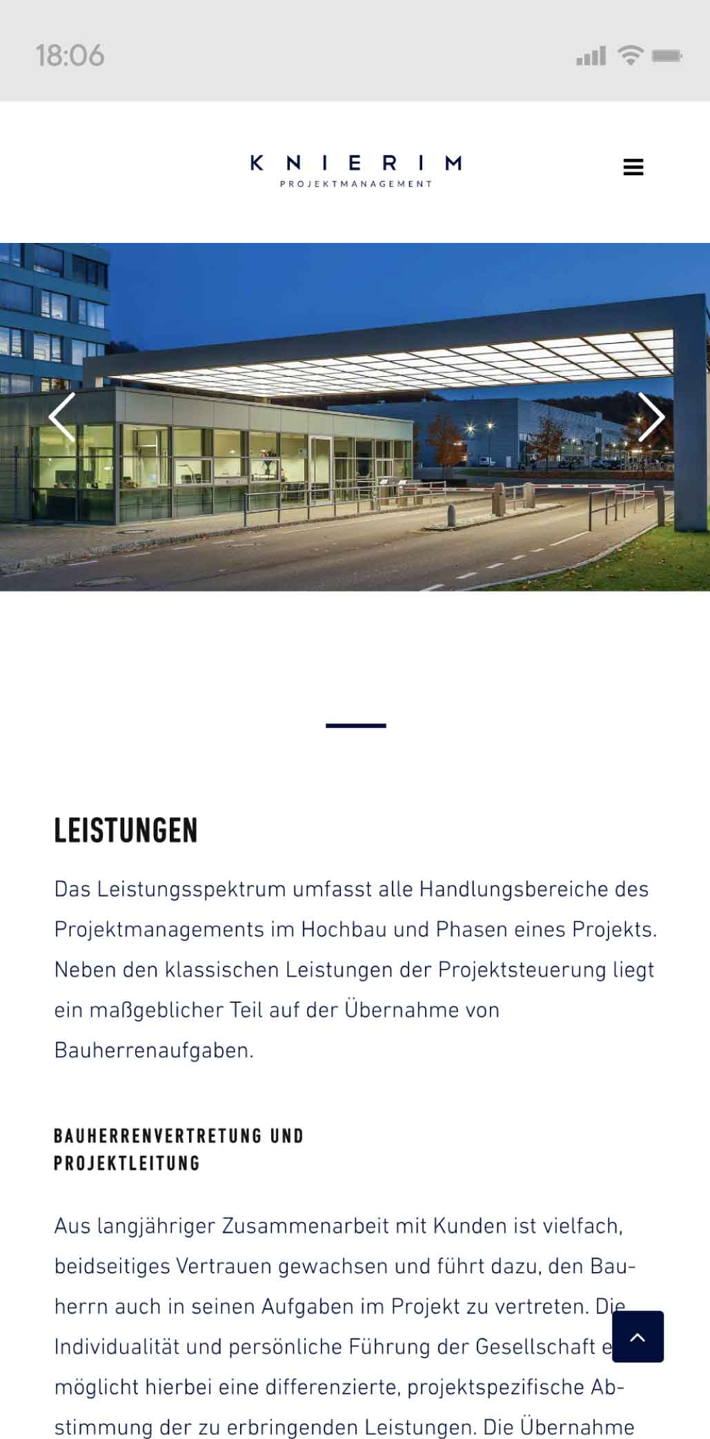 Webdesign WordPress Screendesign mobil