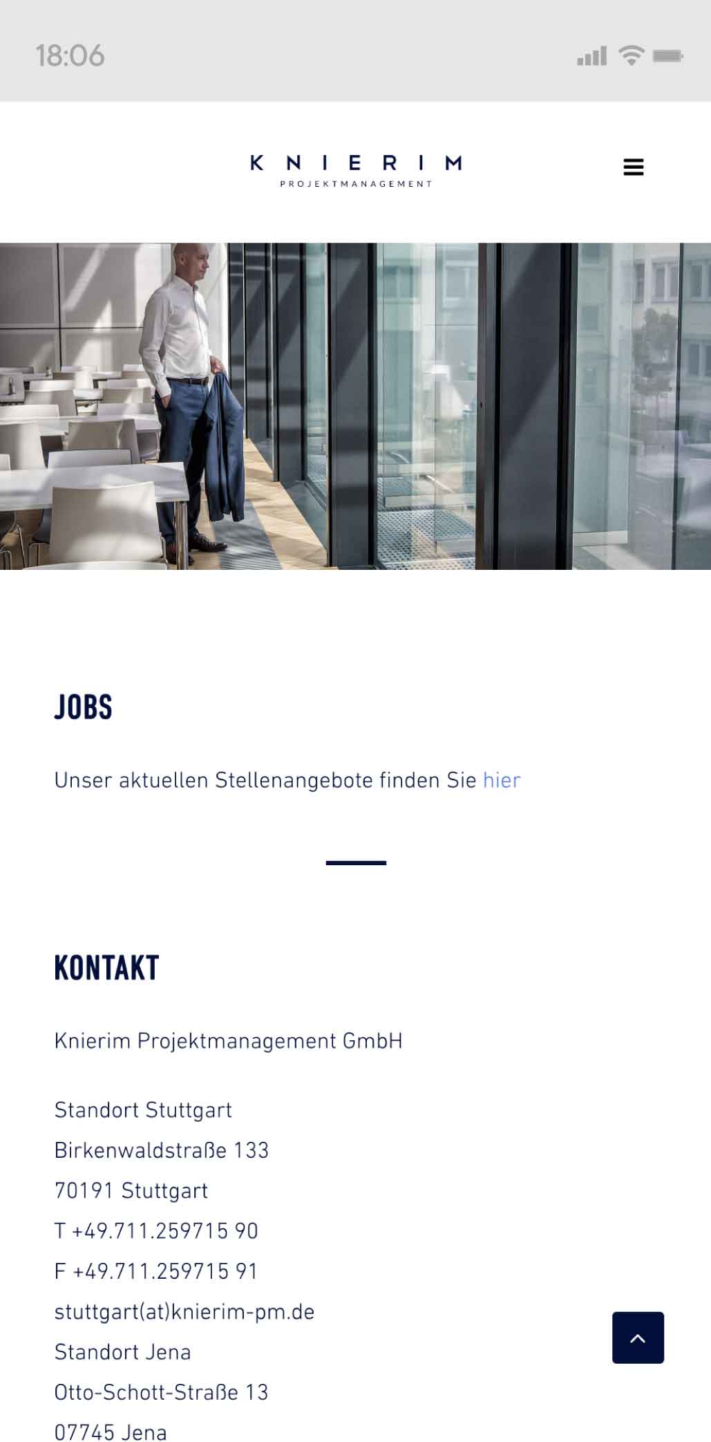 Webdesign WordPress Screendesign mobil