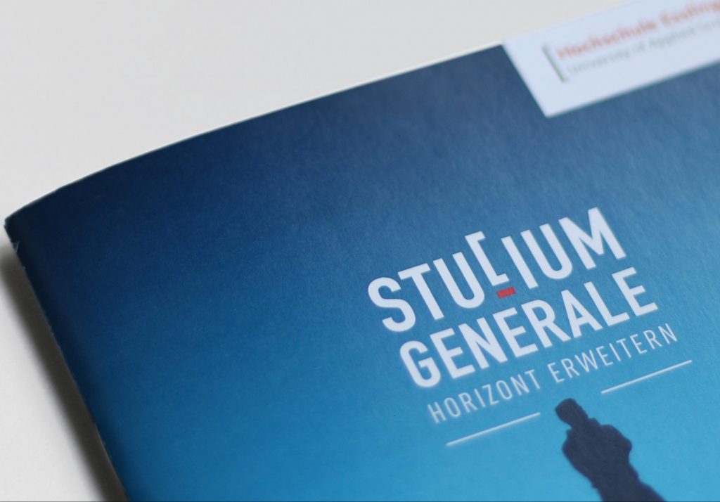 Hochschule Esslingen  Studium Generale Programmheft