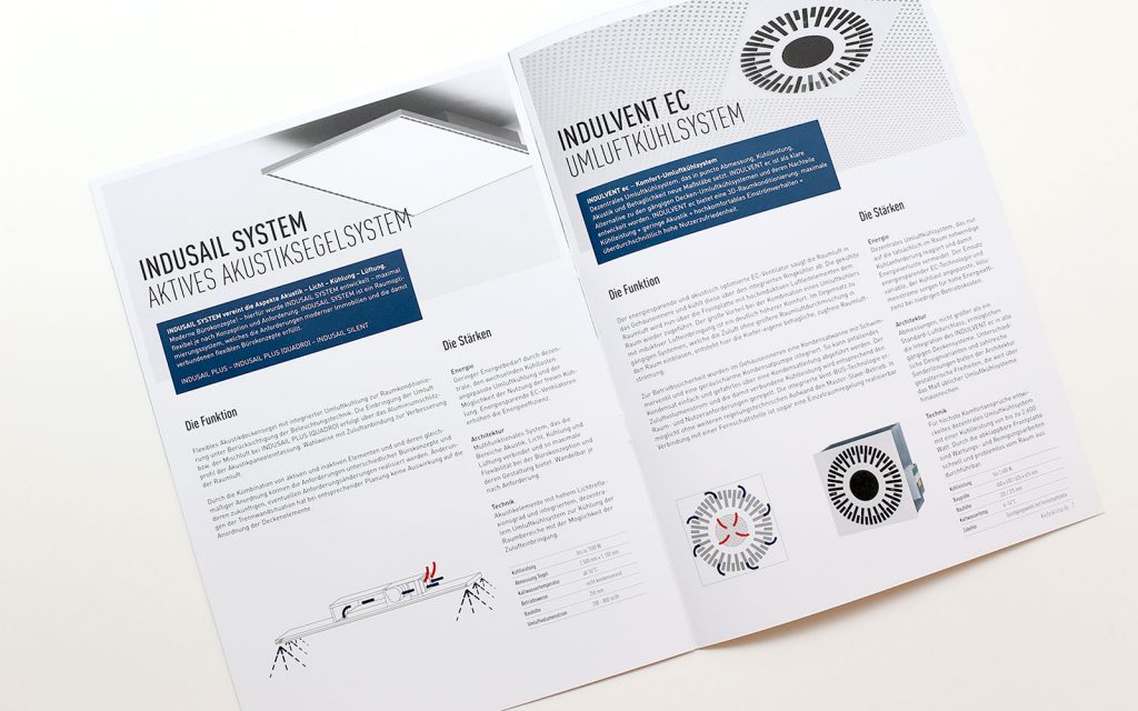 Produktbroschüre Design