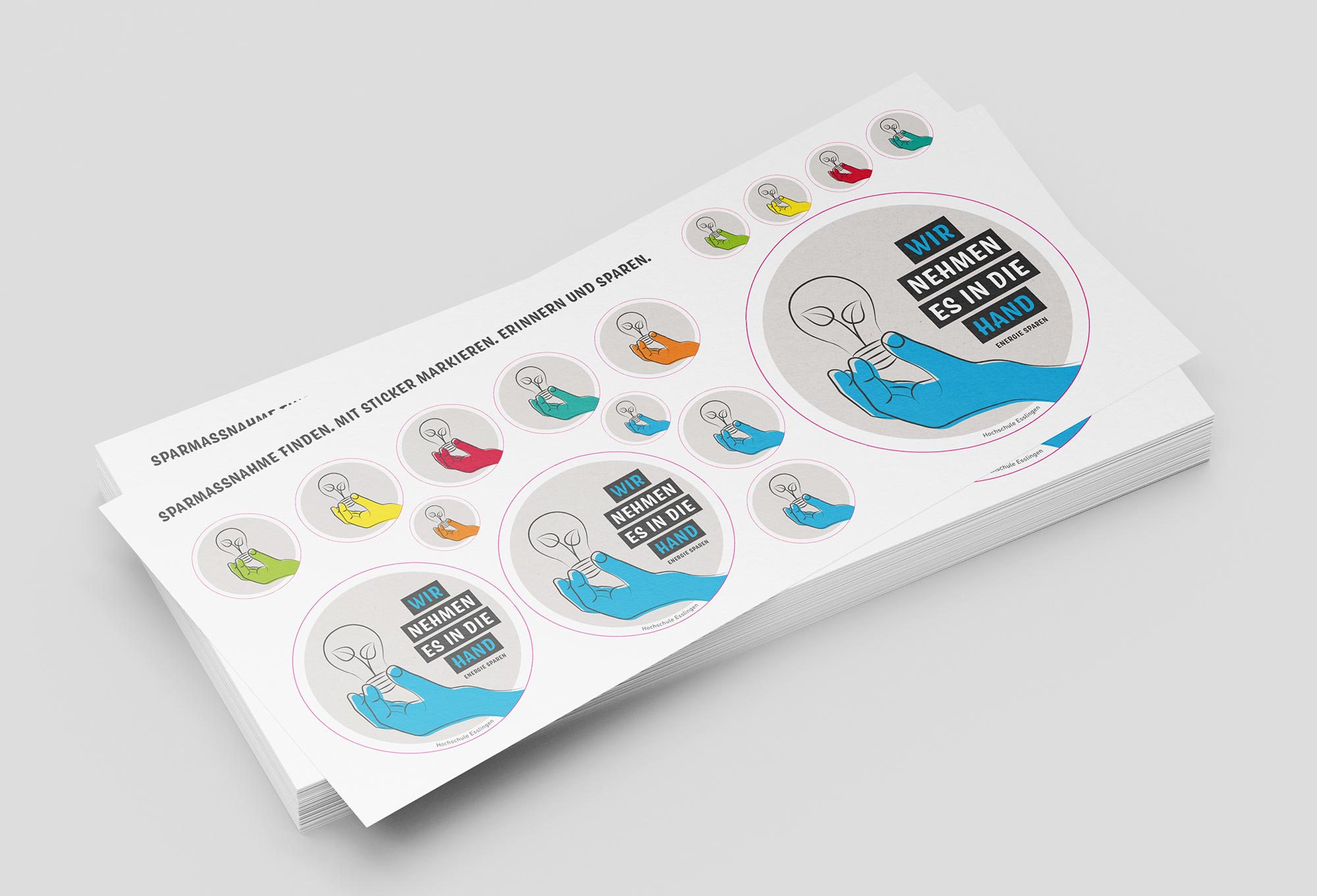 Design Flyer Icon Piktogramm