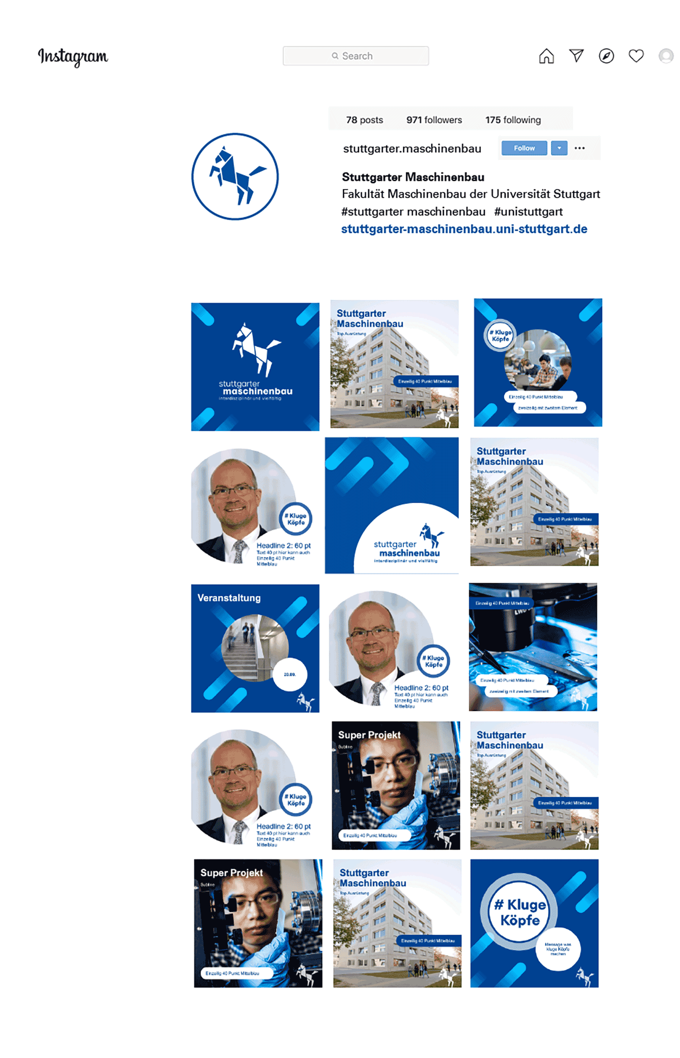 social media kampagne stuttgarter maschinenbau Überblick