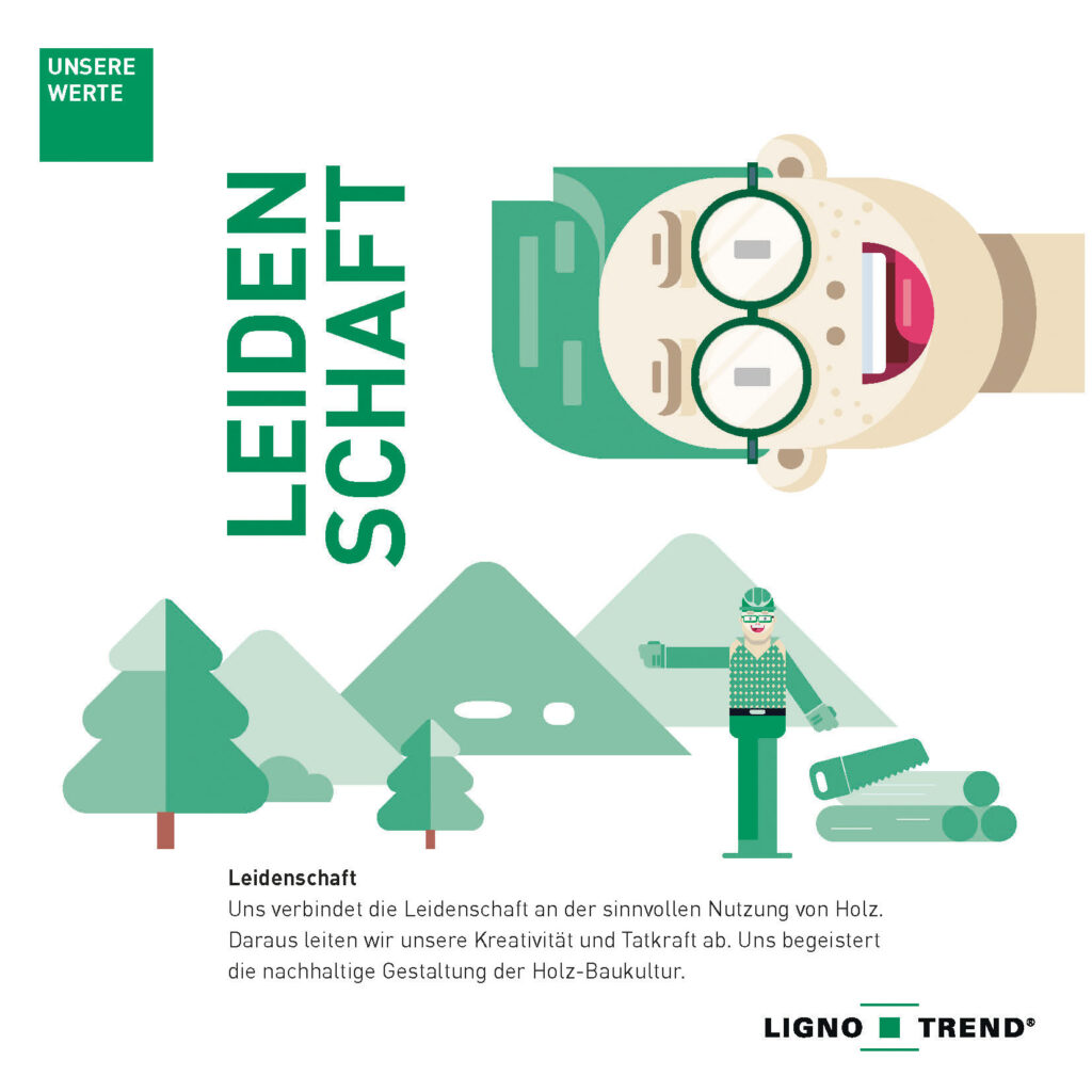 Leitbild Darstellung Wert Leidenschaft