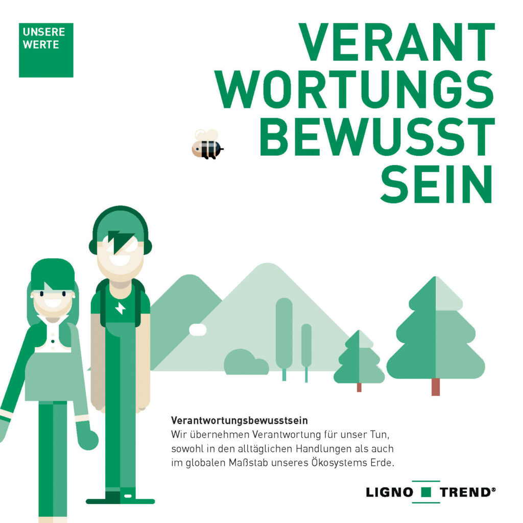 Leitbild Darstellung der Werte Verantwortungsbewußtsein