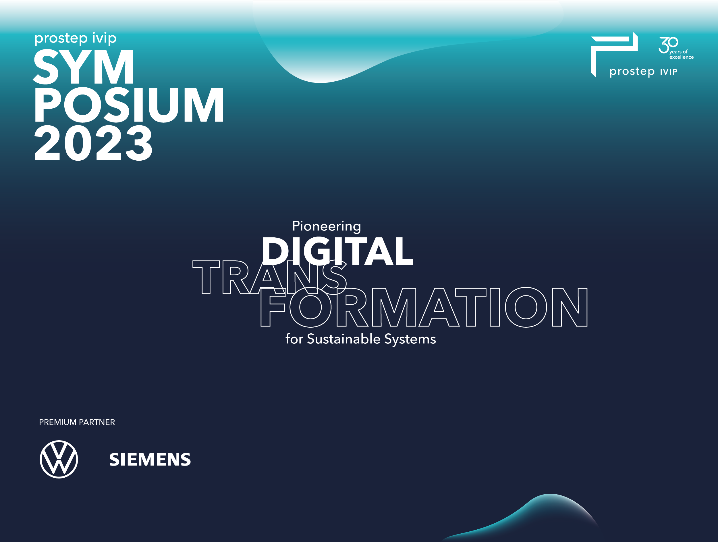 Keyvisual design für prostep ivip Symposium 2023