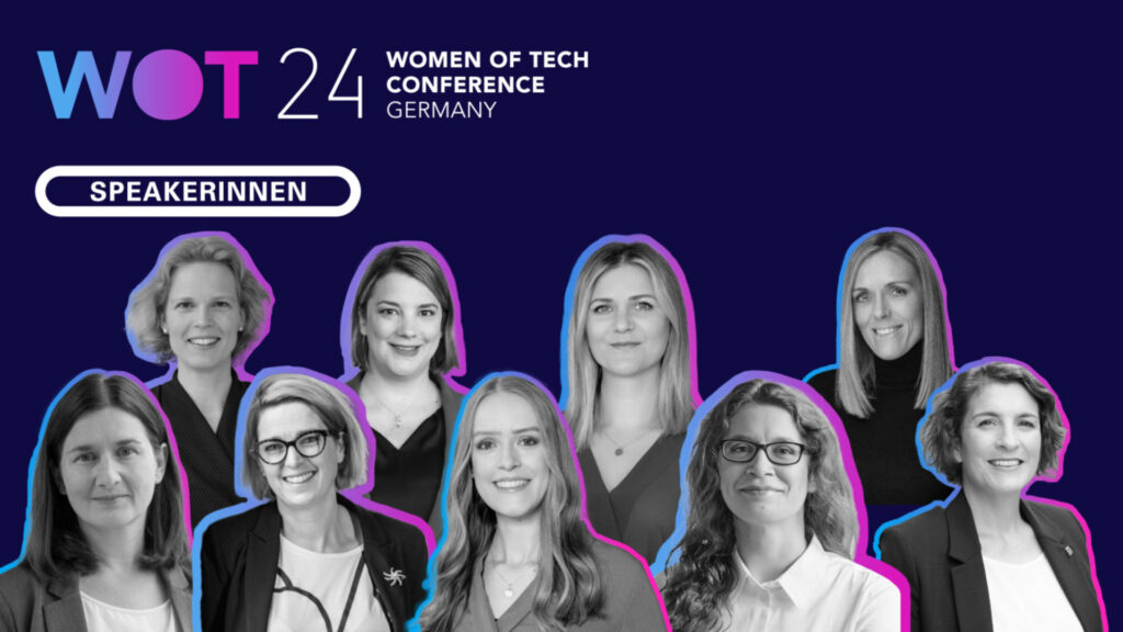 Speakerinnen Layoutdesign Gruppenbild